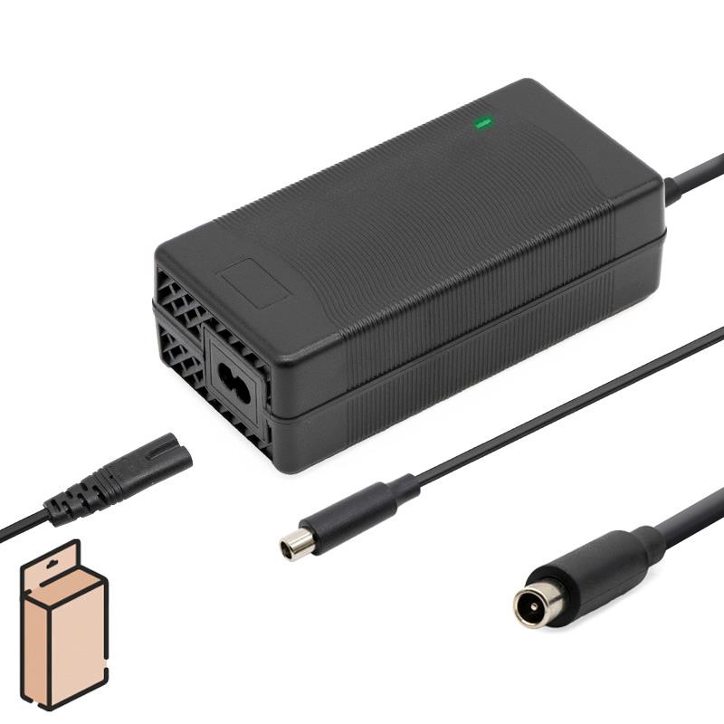 Cargador 36v (salida 42v) 3A conector DC 8mm - RuedaQrueda