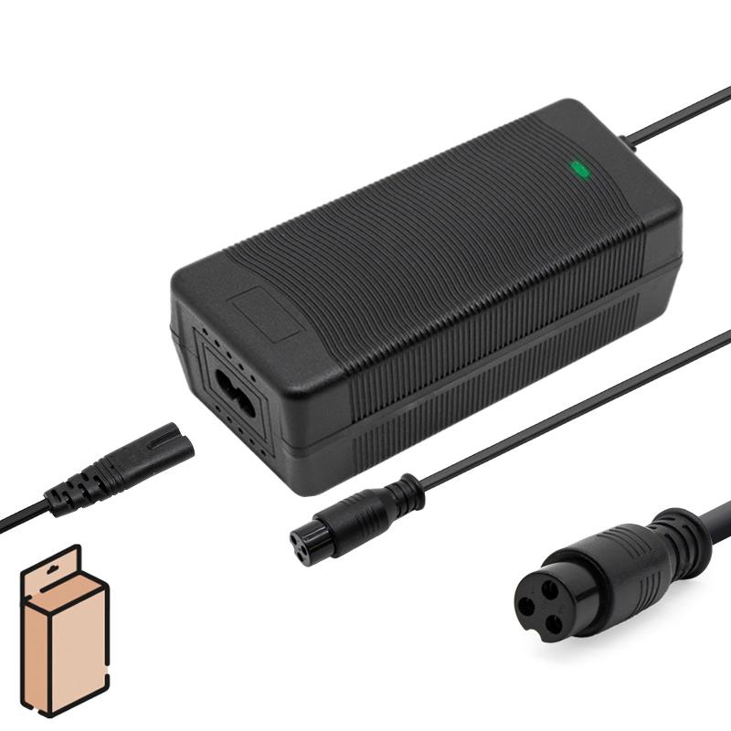 Cargador 52v (salida 58,8v) 2A conector GX16 - RuedaQrueda