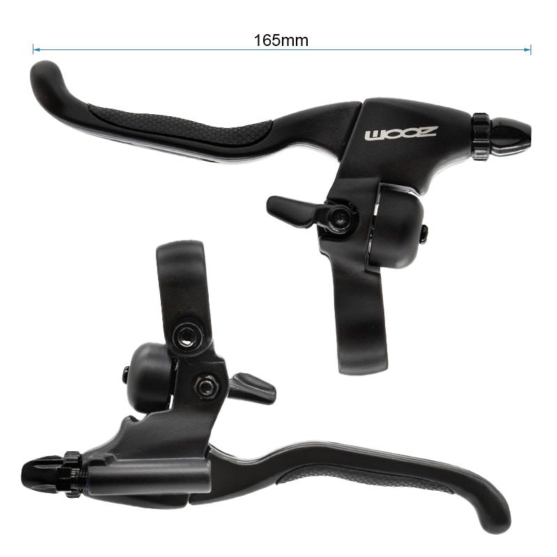 Maneta de freno con sensor, tensor y timbre L [Zoom] - Conector SM 1,2M - RuedaQrueda