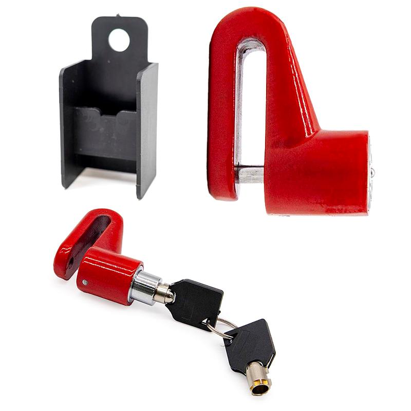 Candado con llave para disco - RuedaQrueda