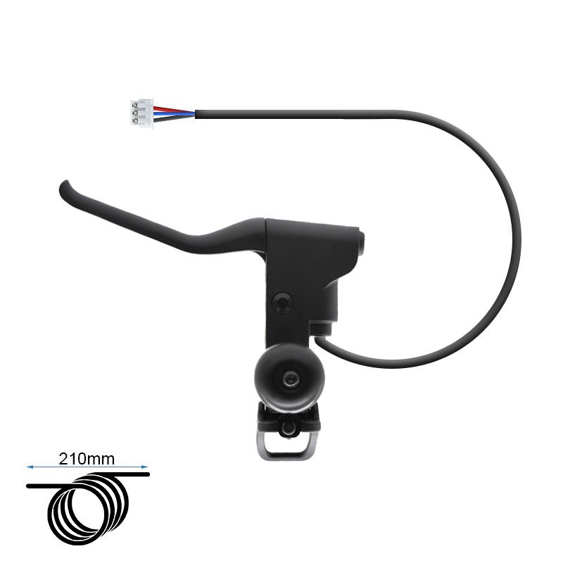 Maneta de freno L con timbre Ninebot F2/F2 Pro Plus [Ninebot] - Conector JST ZH - RuedaQrueda
