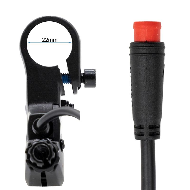 Maneta de freno R con conector Waterproof para Kukirin G2 Pro - RuedaQrueda