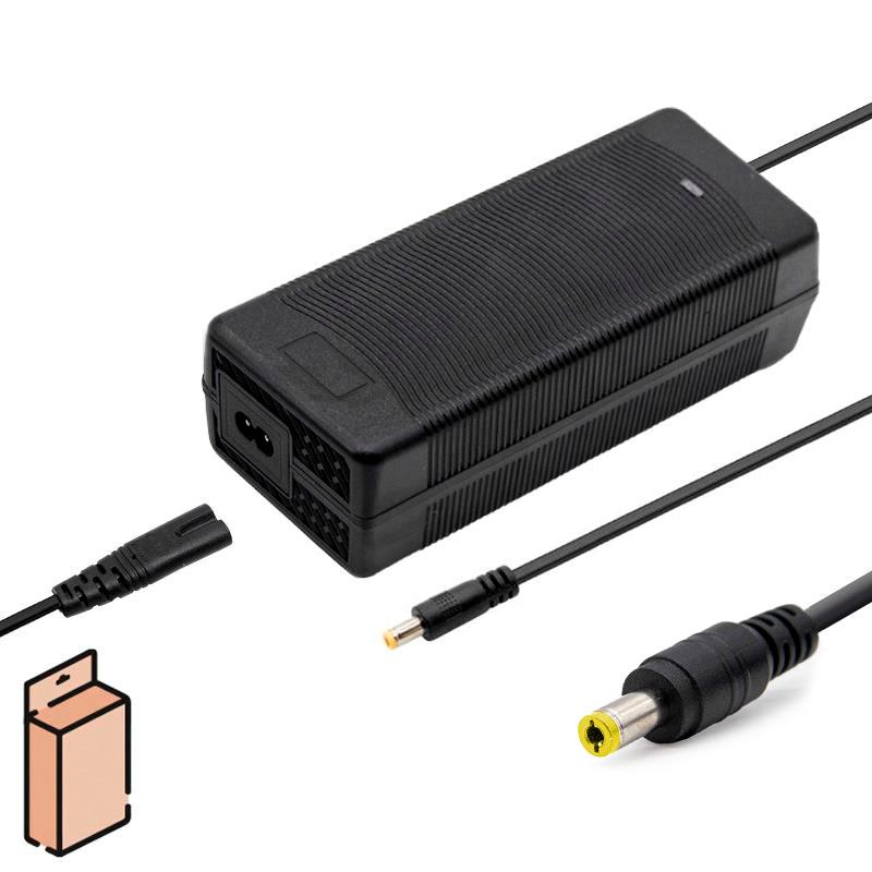 Cargador 48V (salida 54,6v) 3A conector DC 5,5x2,5mm - RuedaQrueda