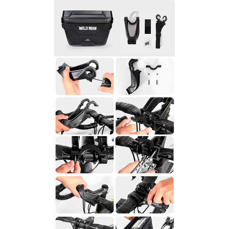 Bolsa impermeable 3L con soporte [Wild Man] - RuedaQrueda