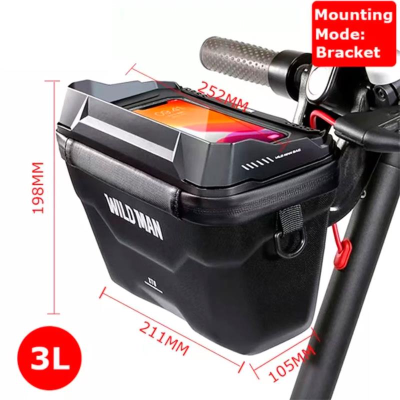 Bolsa impermeable 3L con soporte [Wild Man] - RuedaQrueda