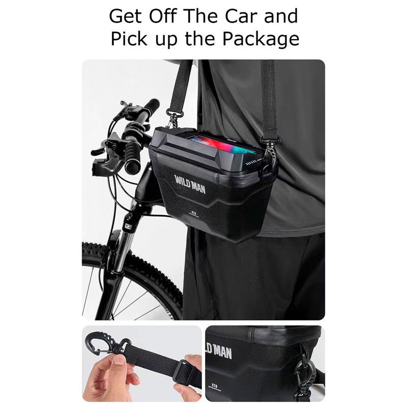 Bolsa impermeable 3L con soporte [Wild Man] - RuedaQrueda