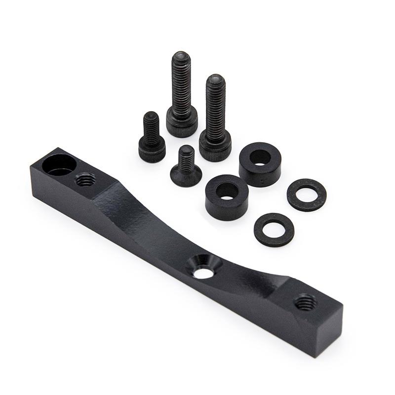 Soporte para adaptador pinza de freno xtech a Xiaomi negro - RuedaQrueda