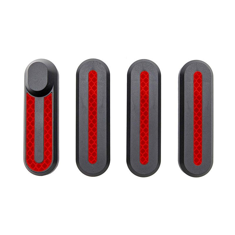 Catadióptrico negro con reflector adhesivo para Xiaomi - RuedaQrueda