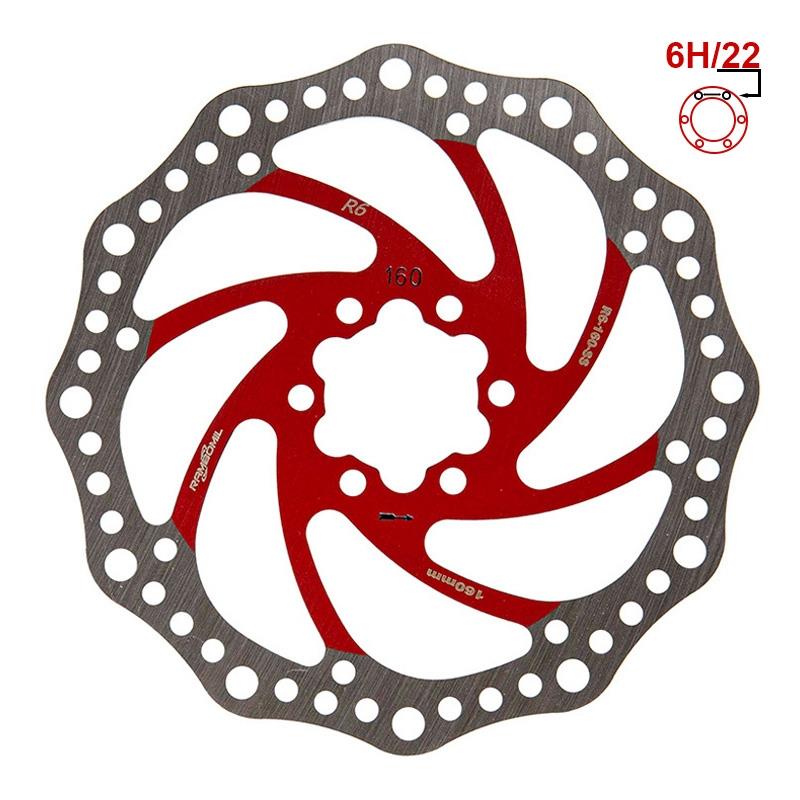 Disco de freno R6.1 160mm 6H  [RAMBOMIL] - RuedaQrueda