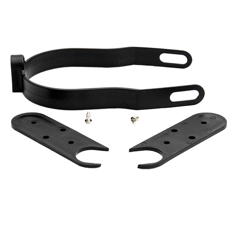 Soporte guardabarros de plástico negro universal para Xiaomi M365 y Pro - RuedaQrueda