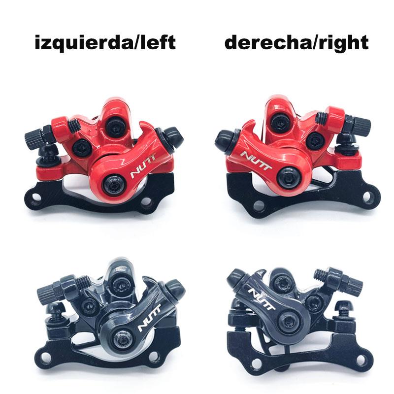 Pinza de freno CT003-M04 mecánica L roja [NUTT] - RuedaQrueda