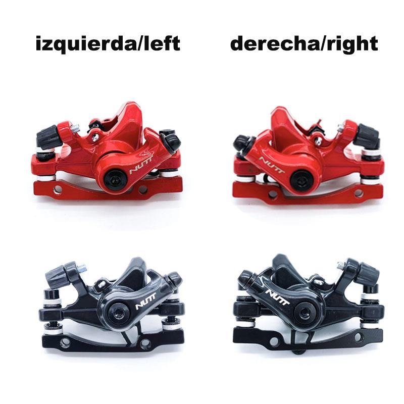 Pinza de freno RT002-M04 mecánica L 70mm negra [NUTT] - RuedaQrueda