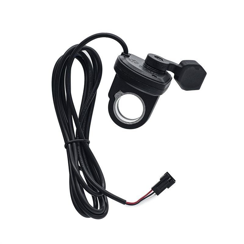 Acelerador con conector SM negro L - RuedaQrueda