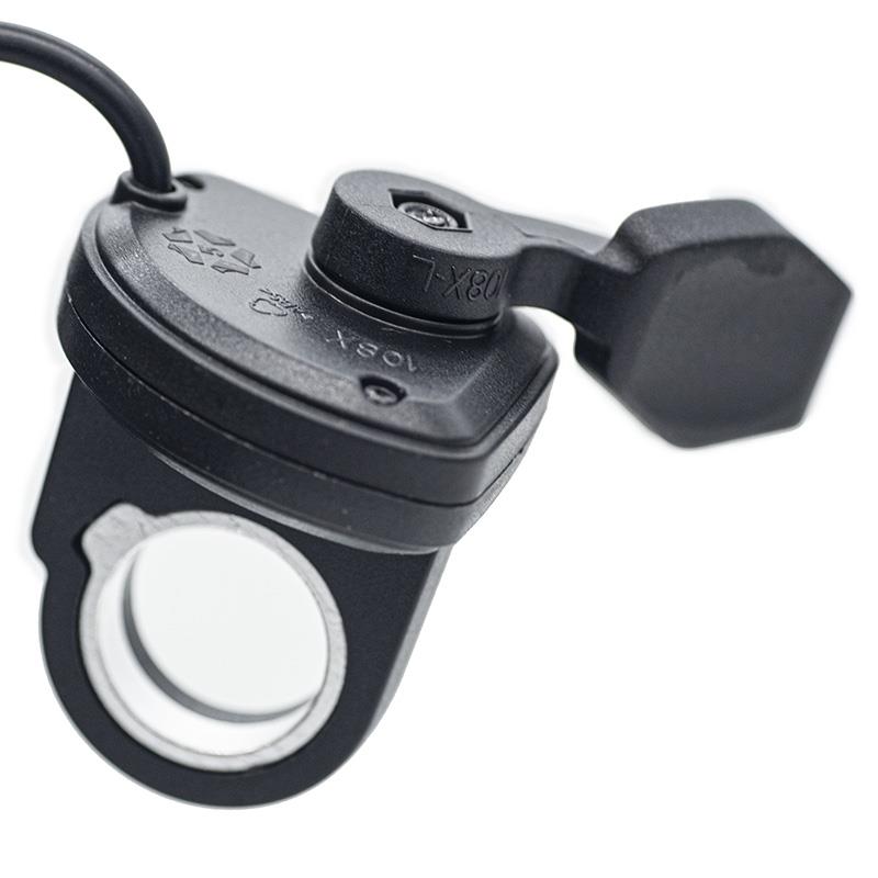 Acelerador con conector SM negro L - RuedaQrueda