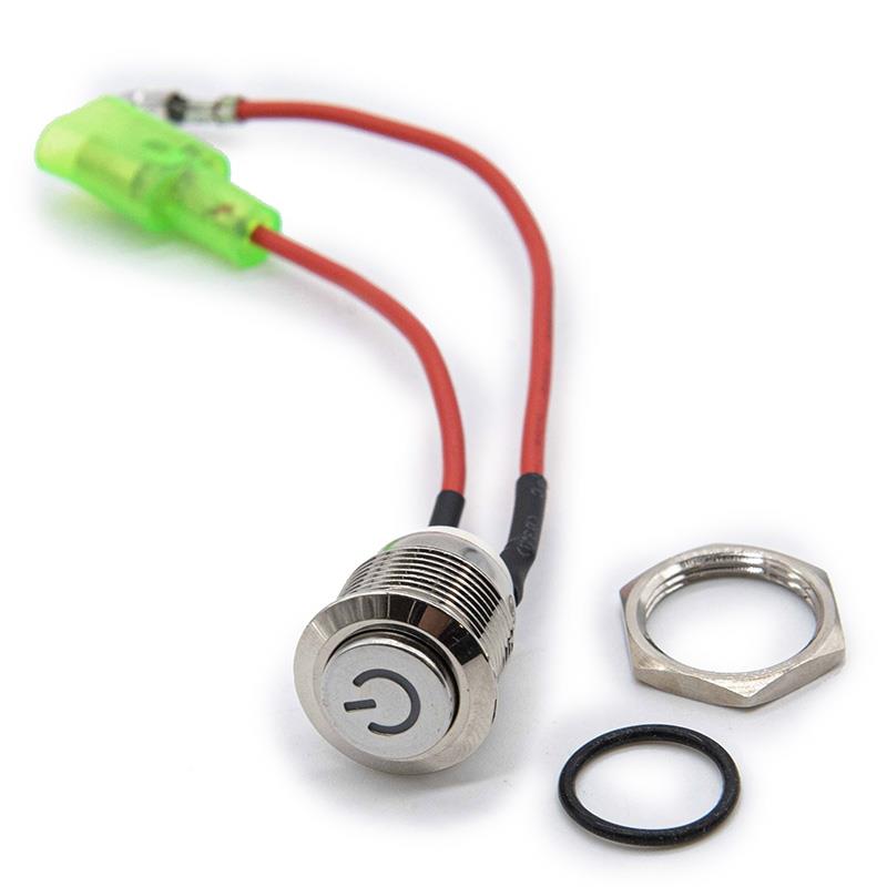 Interruptor 16mm [Minimotors] - RuedaQrueda