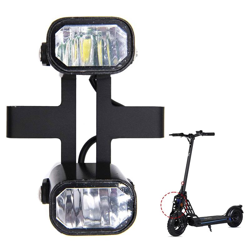 Luz delantera con doble foco 12-72V para Ecoxtrem - RuedaQrueda