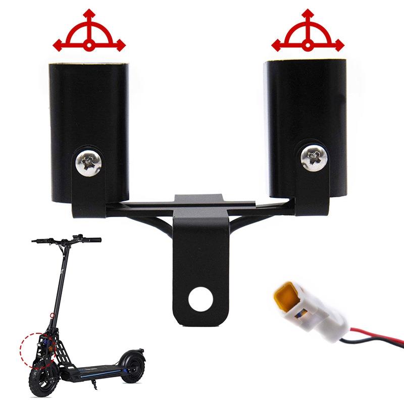 Luz delantera con doble foco 12-72V para Ecoxtrem - RuedaQrueda