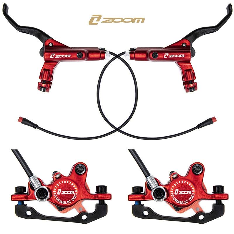 Kit de freno hidráulico rojo CR-3 Delantero L trasero L [Zoom] - RuedaQrueda