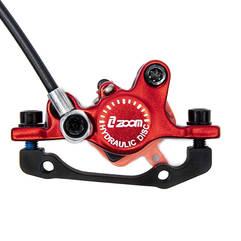 Kit de freno hidráulico rojo CR-3 Delantero L trasero L [Zoom] - RuedaQrueda