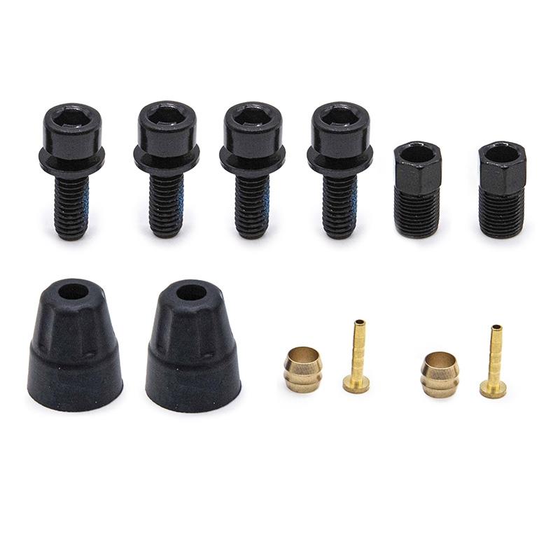 Kit de freno hidráulico rojo CR-3 Delantero R trasero R [Zoom] - RuedaQrueda