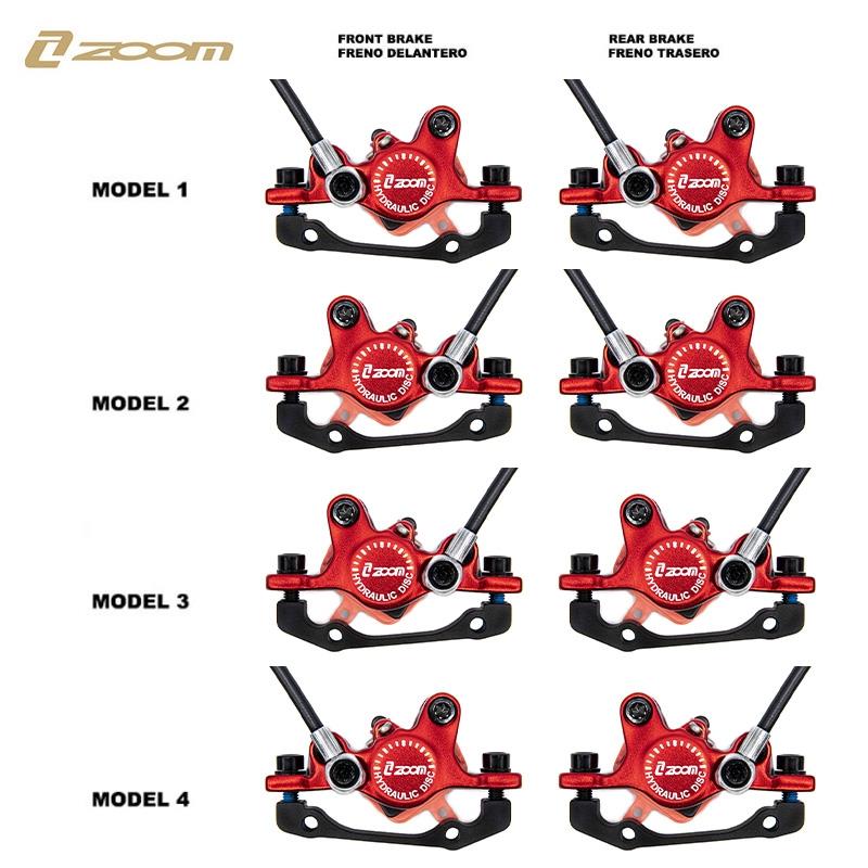 Kit de freno hidráulico rojo CR-3 Delantero R trasero R [Zoom] - RuedaQrueda