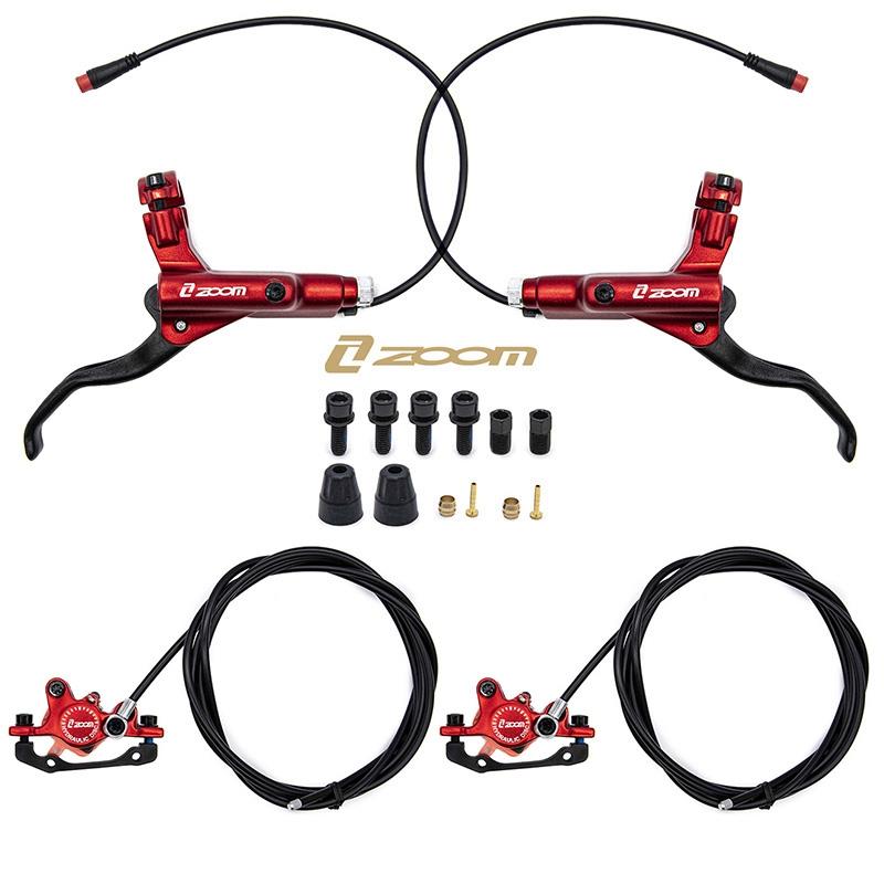 Kit de freno hidráulico rojo CR-3 Delantero R trasero R [Zoom] - RuedaQrueda