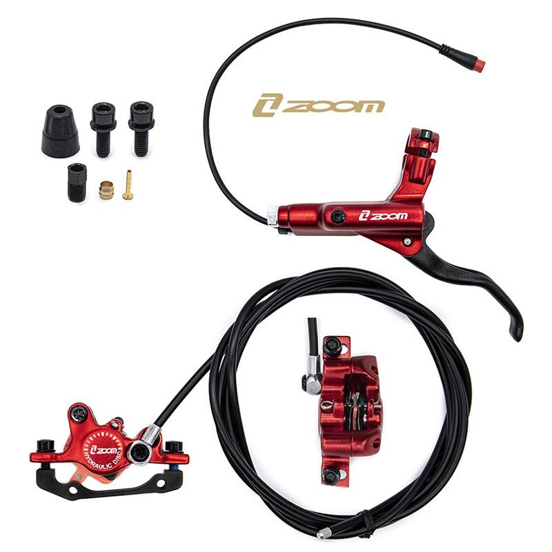 Kit de freno hidráulico rojo CR-3 Delantero R trasero R [Zoom] - RuedaQrueda