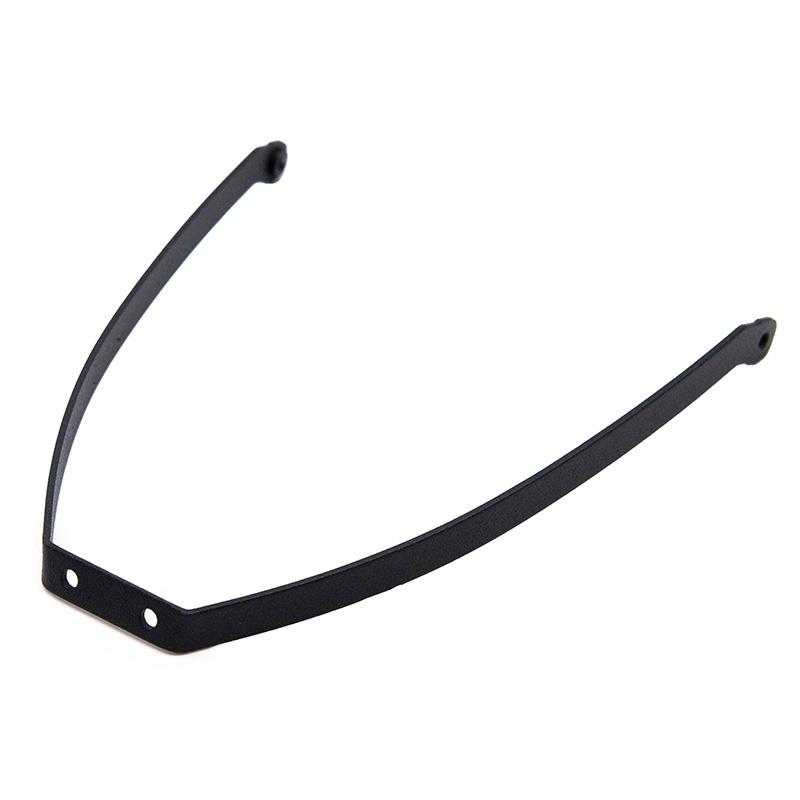 Soporte guardabarros metálico negro para MI4 Pro - RuedaQrueda
