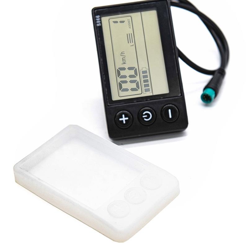 Protector de silicona impermeable blanco para display S866 - RuedaQrueda