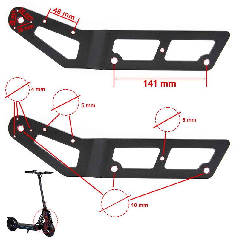Brazo horquilla R para Ecoxtrem - RuedaQrueda
