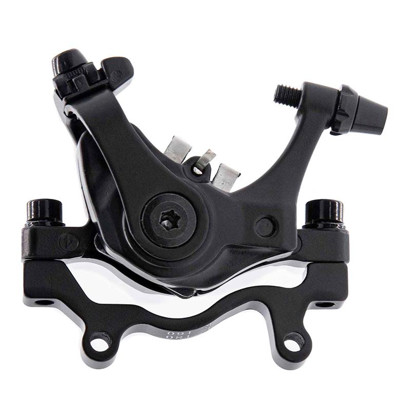 Pinza de freno DB680/RT004-M02 mecánica L 70mm negra [Zoom] - Con soporte F180/R160 - RuedaQrueda