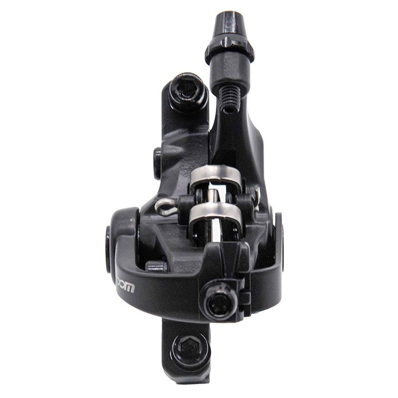 Pinza de freno DB680/RT004-M02 mecánica L 70mm negra [Zoom] - Con soporte F180/R160 - RuedaQrueda