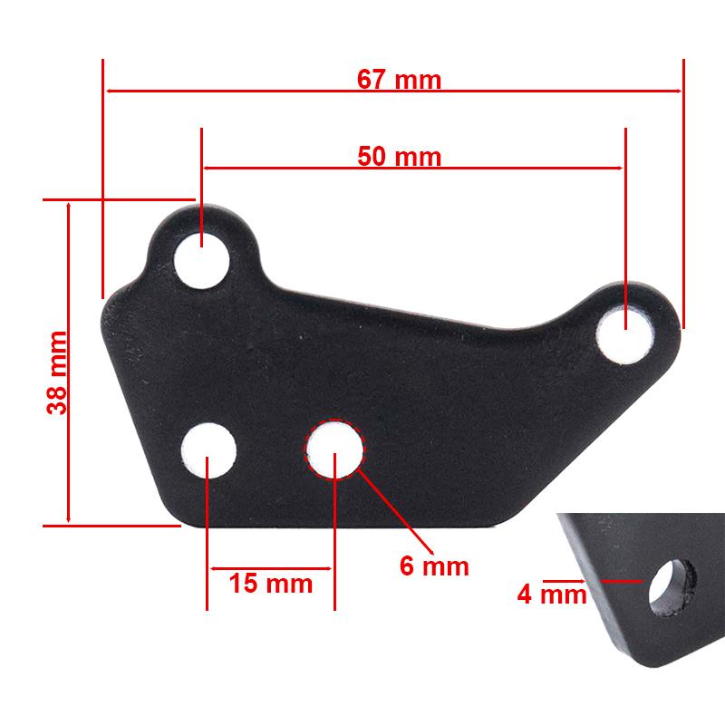 Soporte pinza de freno Kugoo M4 - RuedaQrueda