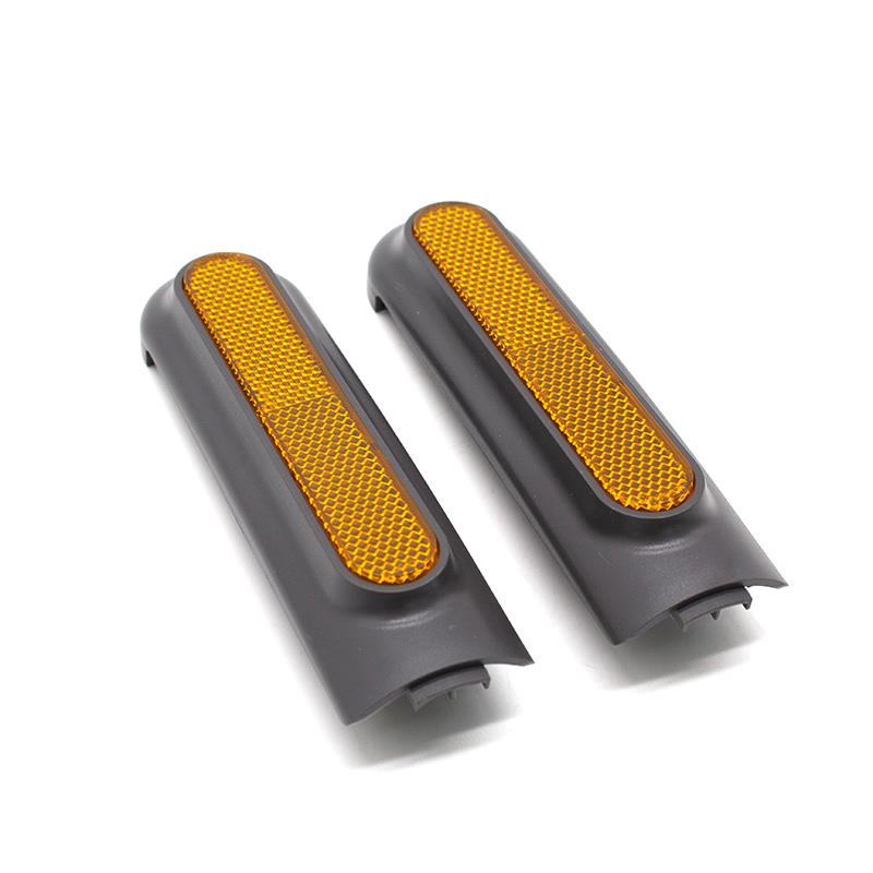 Catadióptrico negro con reflector amarillo para Xiaomi Mi4 Pro - RuedaQrueda