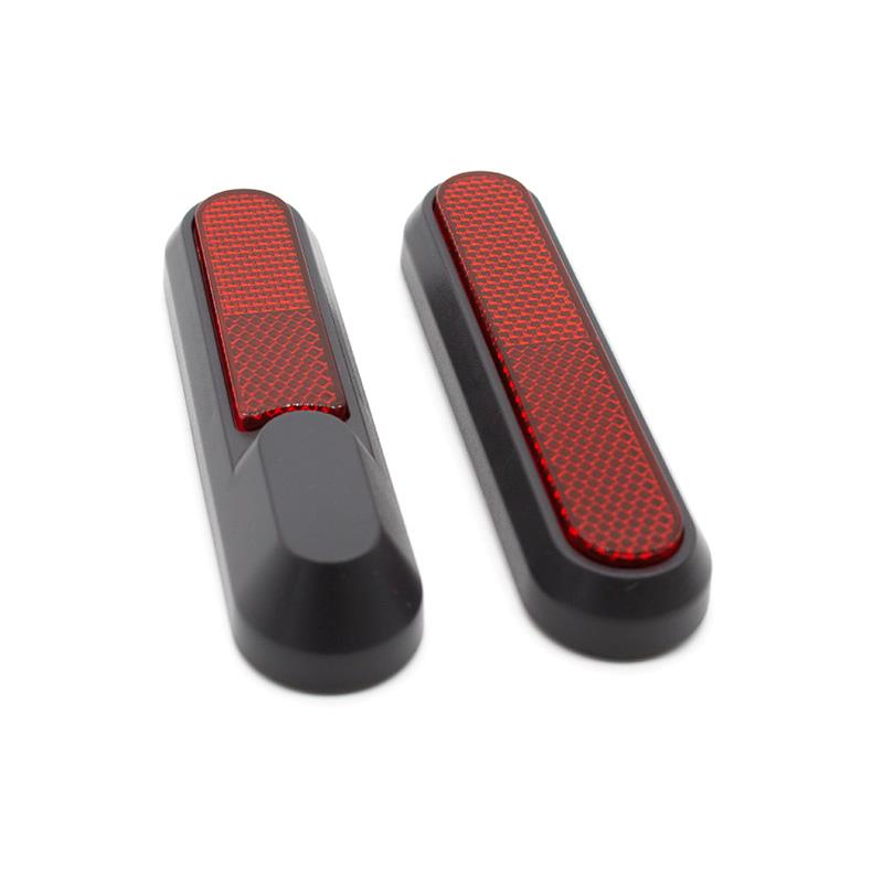 Catadióptrico negro con reflector amarillo/rojo para Xiaomi Mi4 Pro - RuedaQrueda