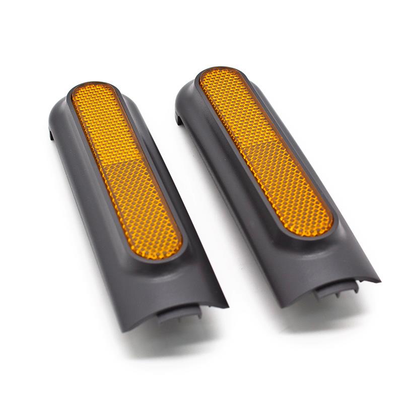 Catadióptrico negro con reflector amarillo/rojo para Xiaomi Mi4 Pro - RuedaQrueda