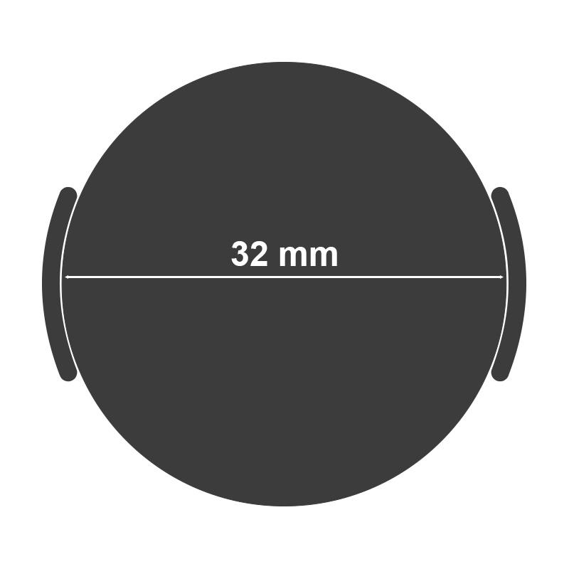 Tapa embellecedor horquilla Ninebot serie F y D - RuedaQrueda