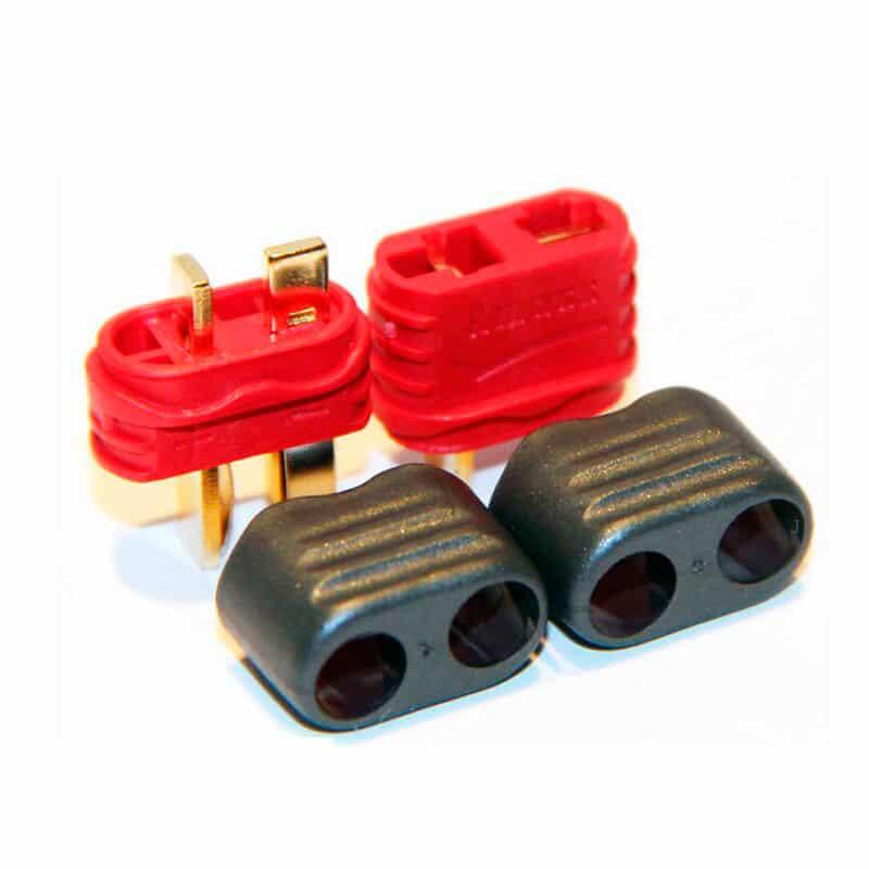 Conector T-DEAN Amass con protector - 10M - RuedaQrueda