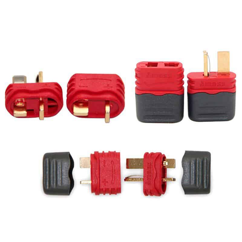 Conector T-DEAN Amass con protector - 10F - RuedaQrueda