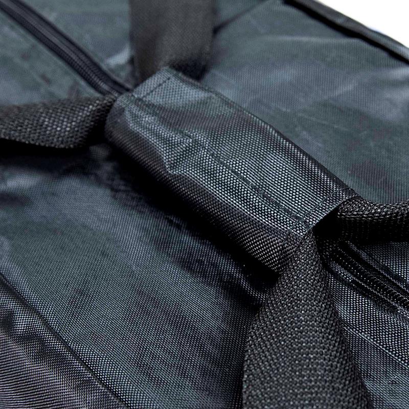 Funda de tela impermeable 100x40x20 cm negra - RuedaQrueda