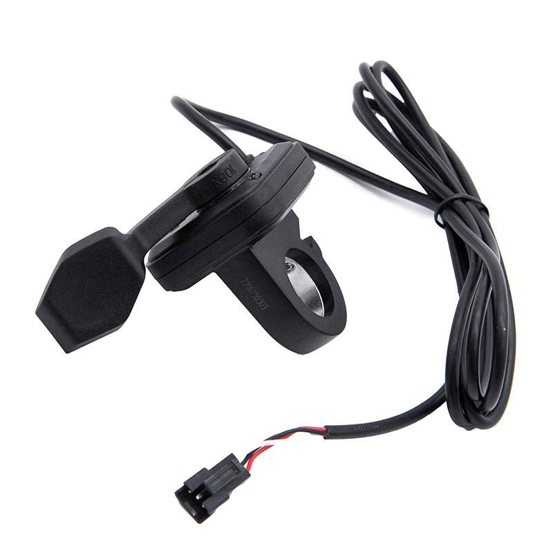 Acelerador con conector sm 1,6M negro - RuedaQrueda