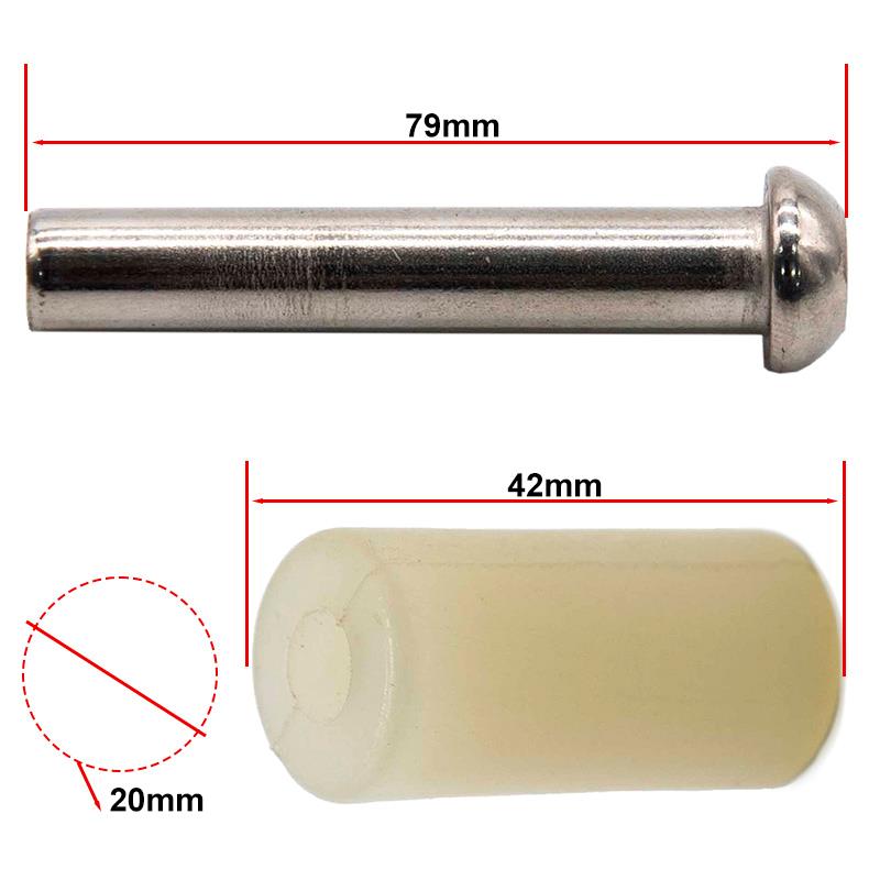 Pasador con barra PU20x42mm 8/M5x73mm para Kugoo S1 - RuedaQrueda