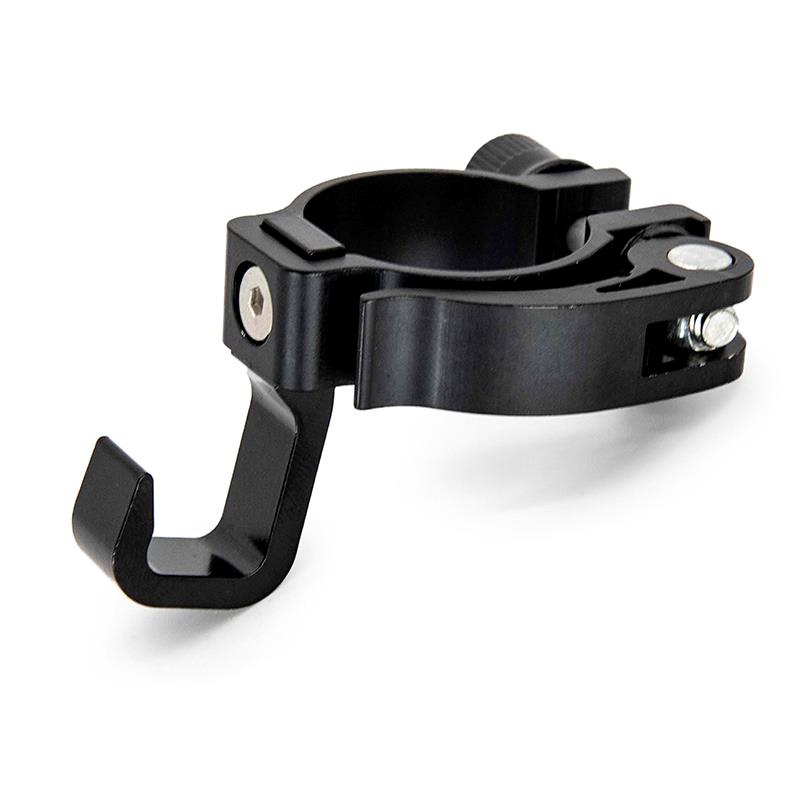 Gancho de abrazadera negro 32-35mm para Kugoo S1 - RuedaQrueda