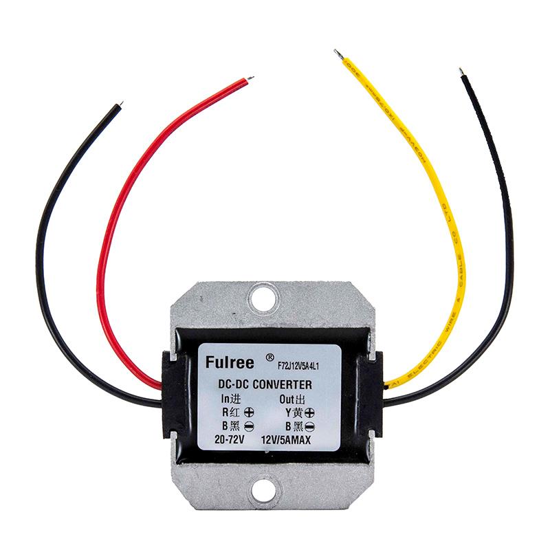 Conversor DC 20-72V a 12V 5A [Fulree] - RuedaQrueda