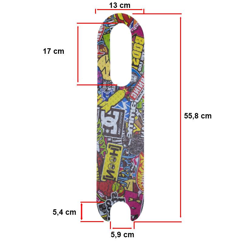 Base PVC antideslizante Doodle para Xiaomi - RuedaQrueda