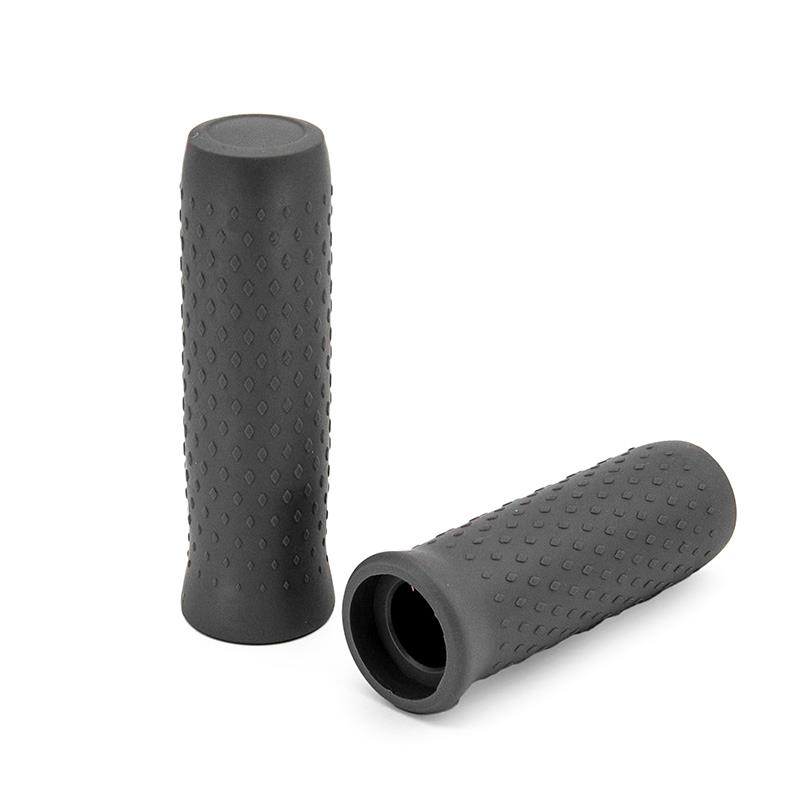 Puños de silicona grises para Ninebot Max G30 - 2 uds - RuedaQrueda