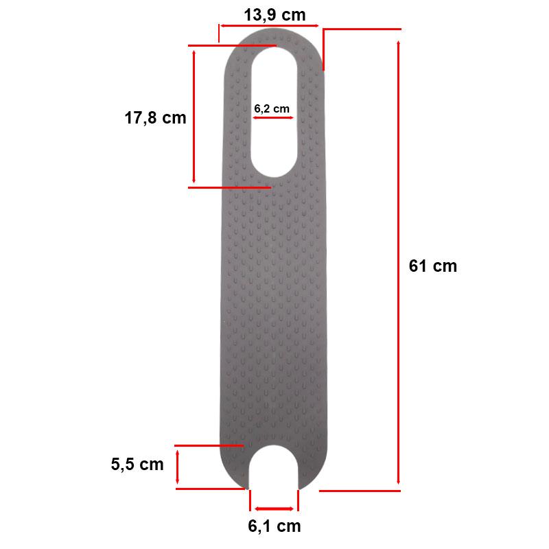 Base PVC antideslizante para Xiaomi Pro y Pro2 - RuedaQrueda