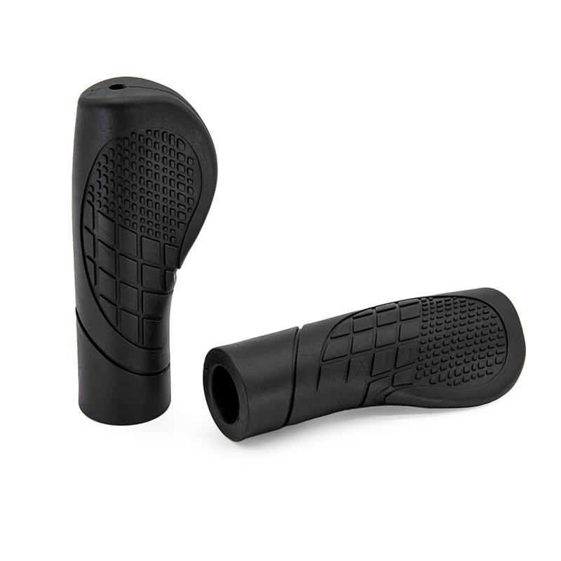 Puños de silicona negros - 2 uds - RuedaQrueda