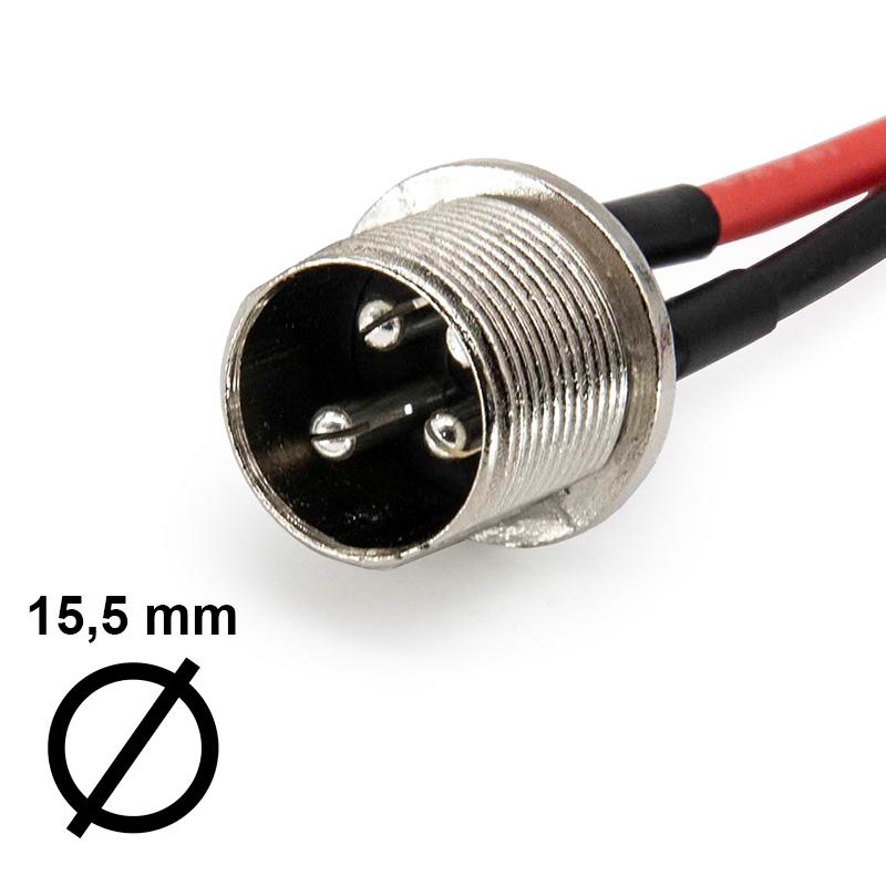 Puerto de carga GX16 a XT60 - RuedaQrueda