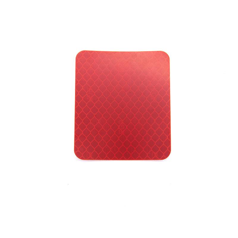 Pegatina reflectante 50x60mm roja para guardabarros Xiaomi - 10uds - RuedaQrueda